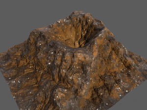 volcano 8 3D Model