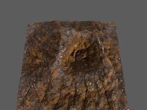 volcano 8 3D Model