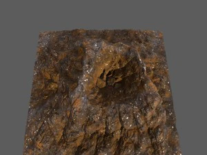 volcano 8 3D Model