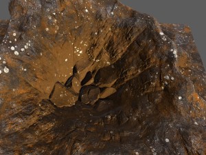 volcano 8 3D Model