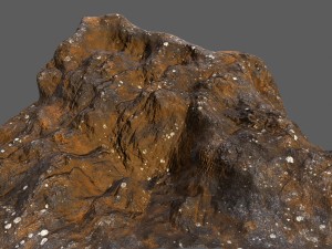 volcano 8 3D Model