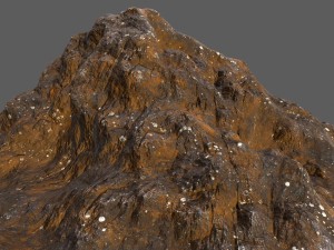 volcano 8 3D Model