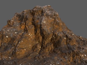 volcano 8 3D Model