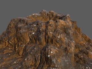 volcano 8 3D Model