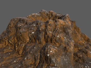 volcano 8 3D Model