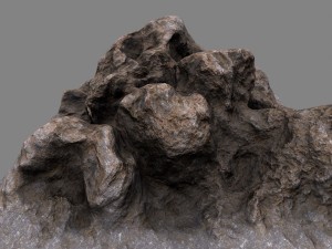 rock Model 3D