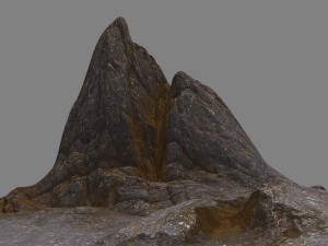rock 10 3D मॉडल