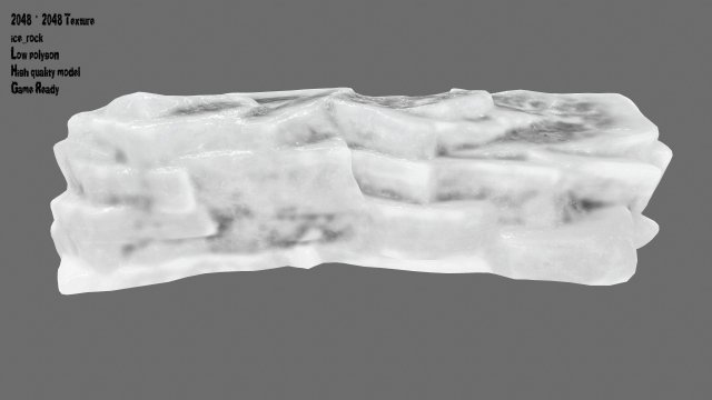 ice 12 3D Model .c4d .max .obj .3ds .fbx .stl .blend