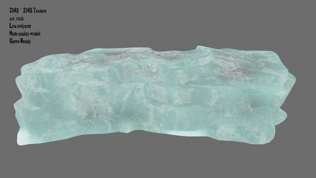 ice 13 3D Model .c4d .max .obj .3ds .fbx .stl .blend 