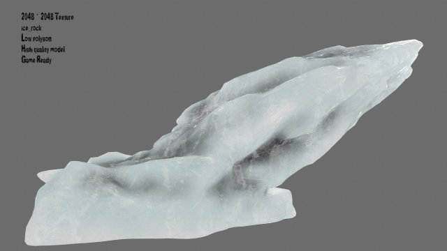 ice 22 3D Model .c4d .max .obj .3ds .fbx .stl .blend 