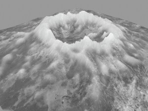 snow volcano 2 3D मॉडल