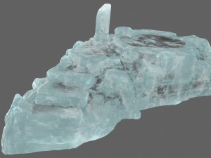 ice temple 3D मॉडल