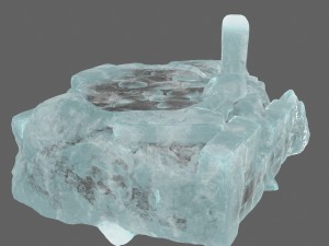ice temple 3D मॉडल