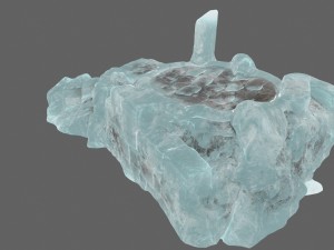 ice temple 3D मॉडल
