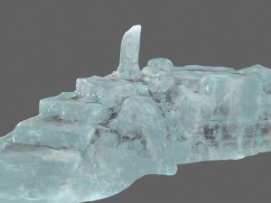 ice temple 3D मॉडल