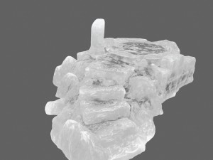ice temple 1 3D Model