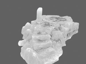 buz tapınağı 1 3D Model