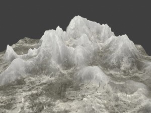 ice mountain 3D Model