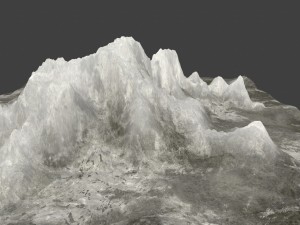 ice mountain 3D Model