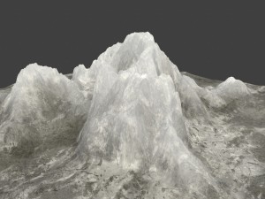 ice mountain 3D Model