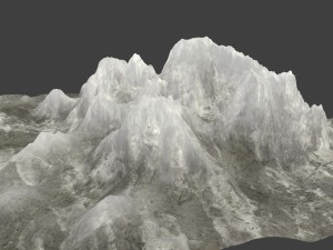ice mountain 3D Model