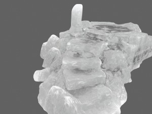 ice temple 3 3D मॉडल