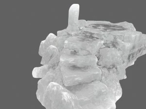 ice temple 3 3D Model
