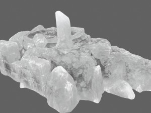 ice temple 3 3D मॉडल