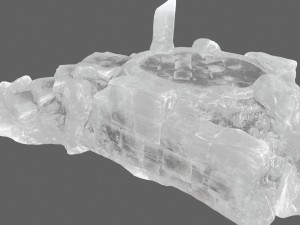 ice temple 3 3D मॉडल