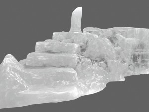 ice temple 3 3D मॉडल