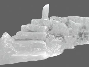 ice temple 3 3D Model