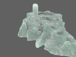 ice temple 4 3D मॉडल