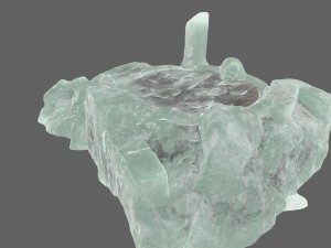 ice temple 4 3D मॉडल