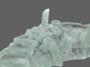 ice temple 4 3D मॉडल