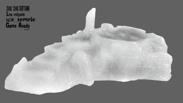 ice temple 5 3D 모델 .c4d .max .obj .3ds .fbx .stl .blend 