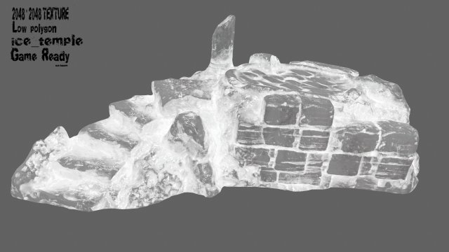ice temple 6 3D Model .c4d .max .obj .3ds .fbx .stl .blend 