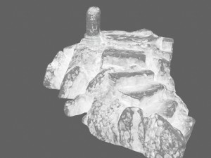 ice temple 6 3D Model