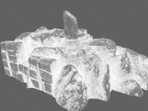 ice temple 6 3D Model