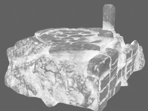 ледяной храм 6 3D Модель