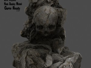 skull rock 8 3D Модель