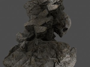 skull rock 8 Modelo 3D