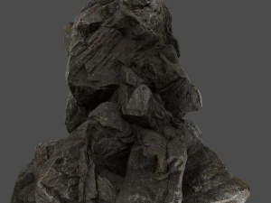 skull rock 8 3D Model