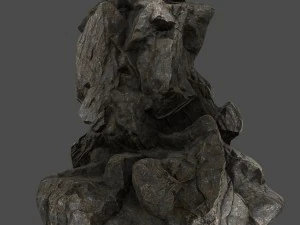 skull rock 8 3D Model