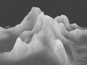snow mountain 02 3D मॉडल
