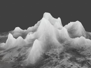 snow mountain 03 3D Модель