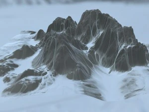 snowmountain 21 3D Model