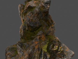 skull rock 9 Modèle 3D