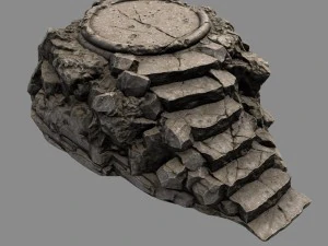 temple 05 3D Model