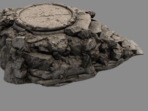 temple 05 Modello 3D