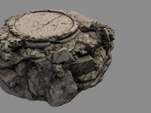 temple 05 3D Model